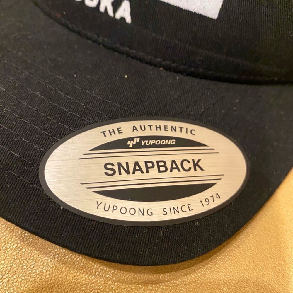 Neft Vodka Logo Mens Black Legendary Snapback Mesh Back Hat NEW - Picture 2 of 4